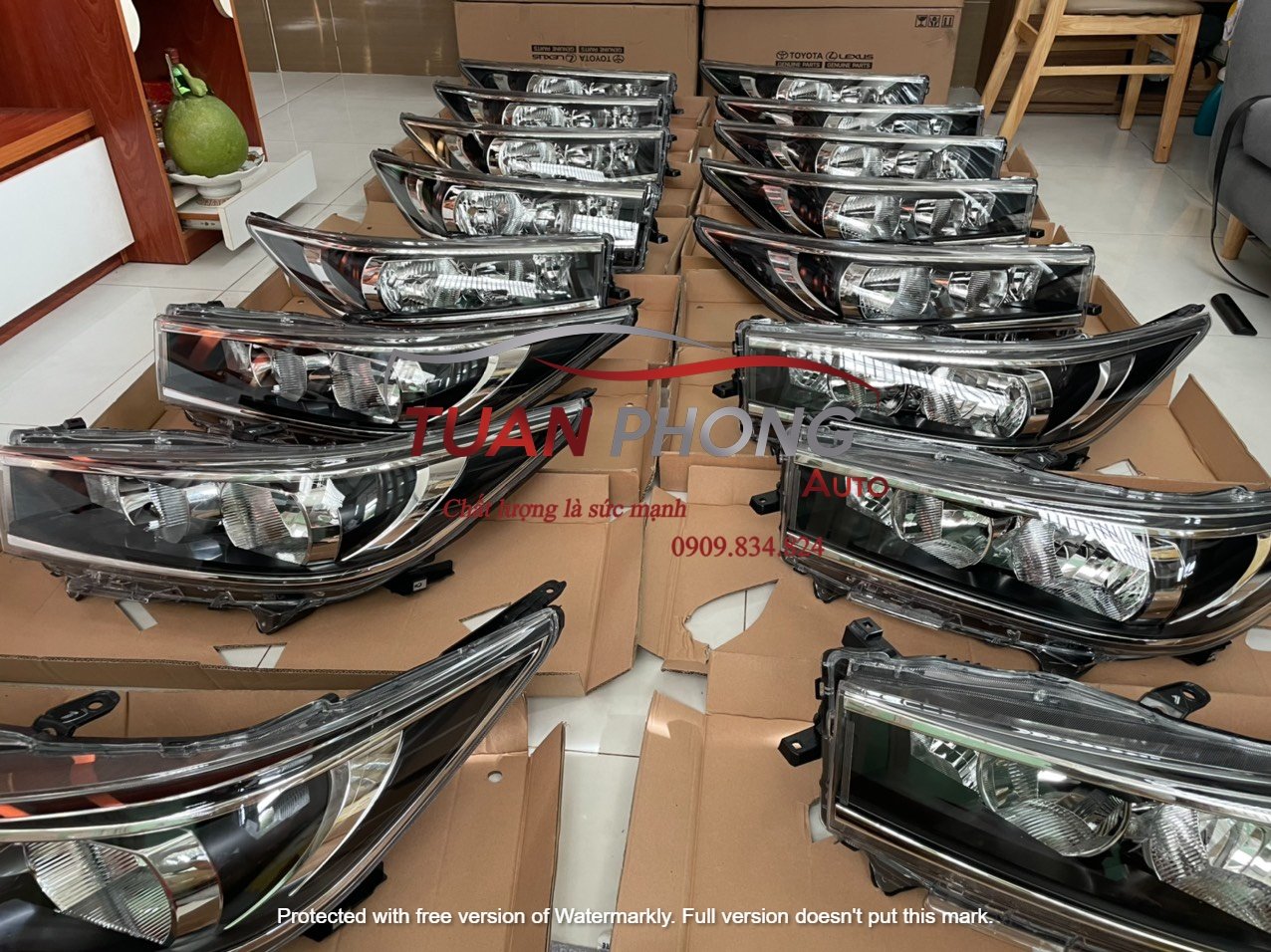 Đèn Pha Trái TOYOTA INNOVA 2017 2018 2019 2020 81170-0K340 811700K340-1